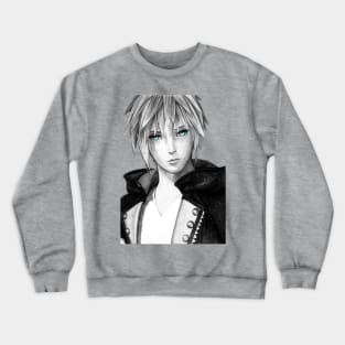 Riku - KH3 - Pencil Crewneck Sweatshirt